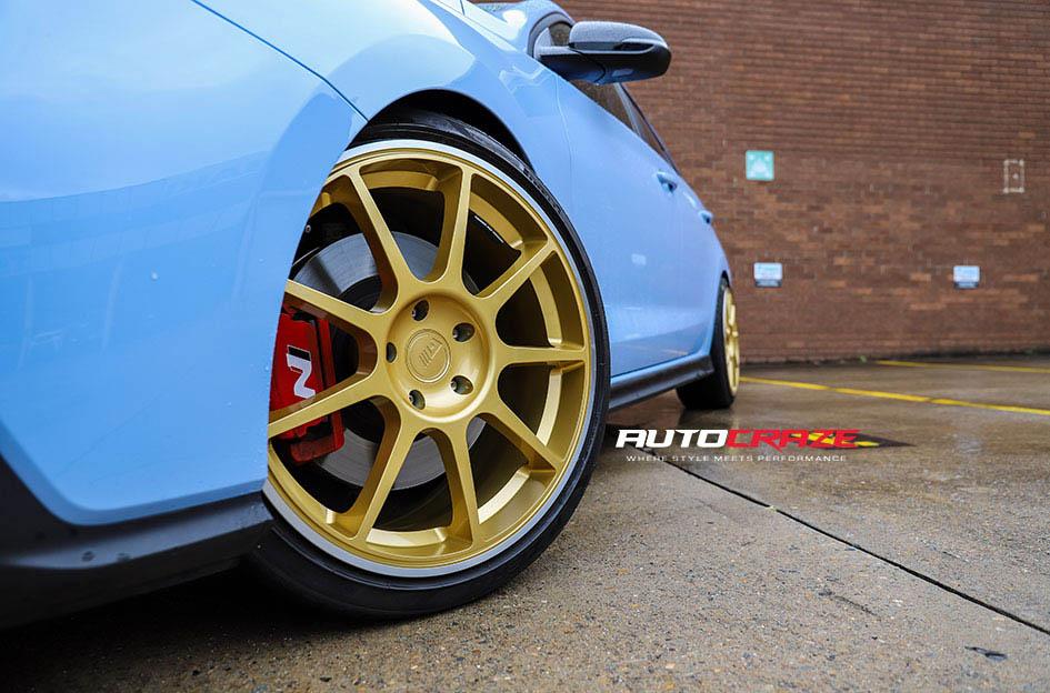 HYUNDAI I30 N MR138 GOLD MACHINED LIP